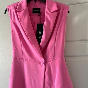NWT DO + BE Sz S pink dress